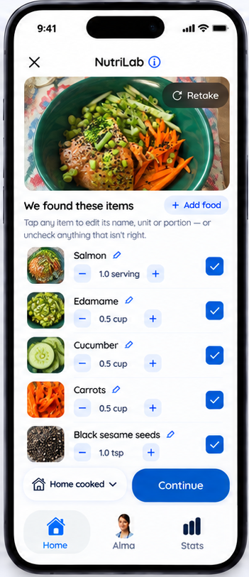 AI-Powered Meal Understanding